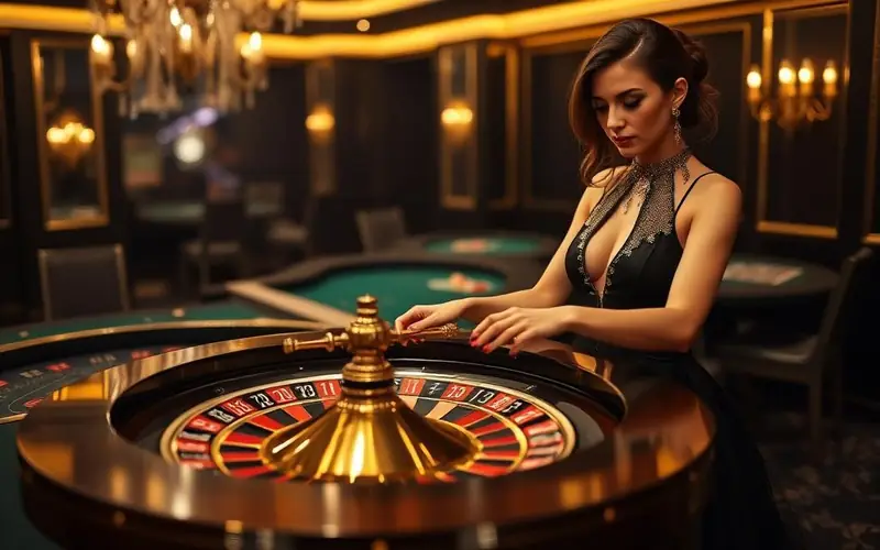 Live Casino — Roulette, baccarat and blackjack with real dealers.
